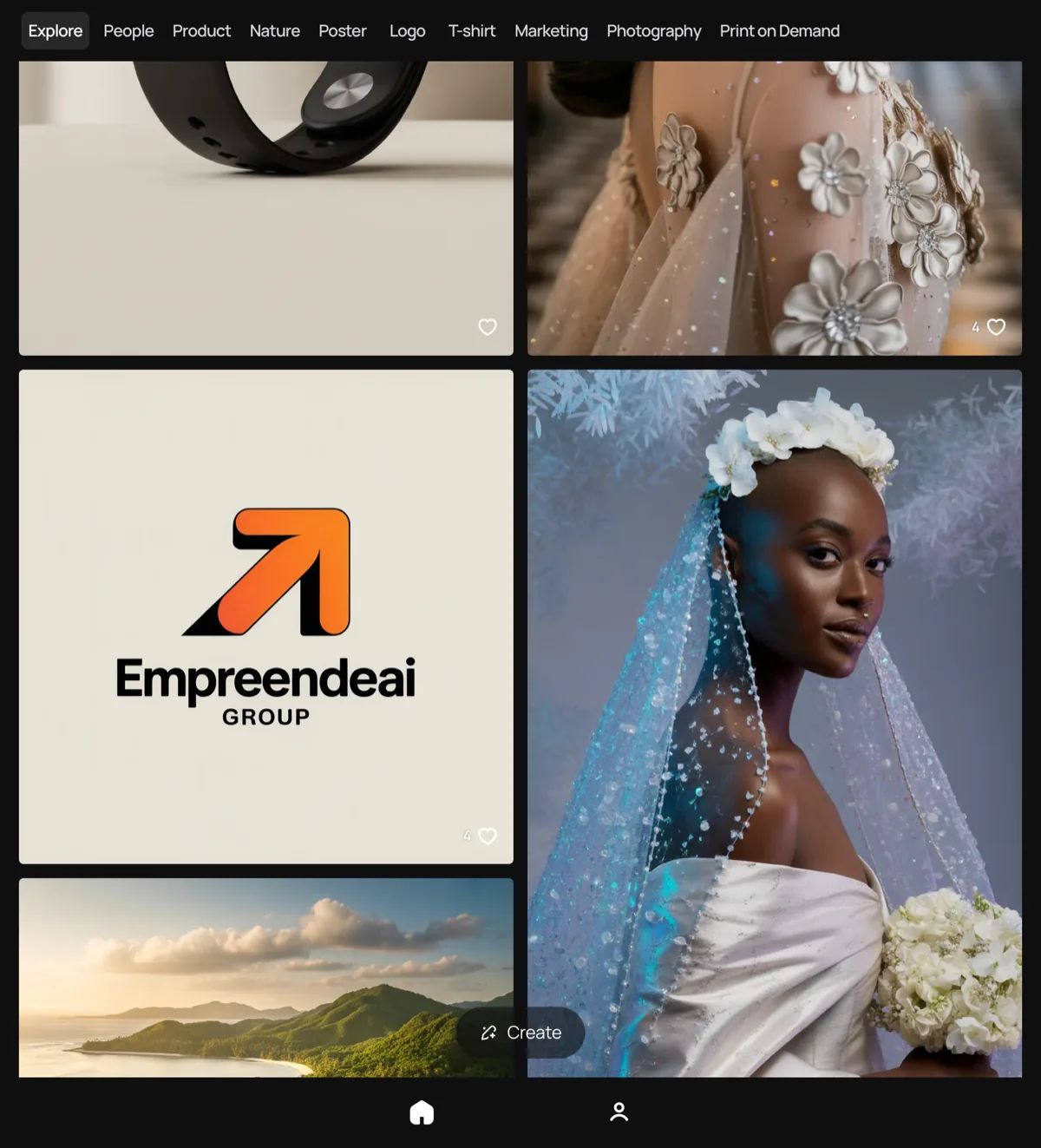 Ideogram AI - gallery of trending images