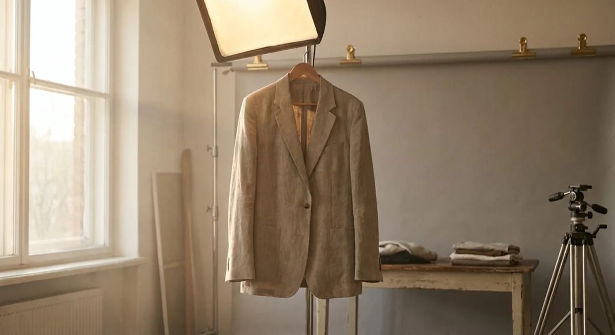 Fashion shoot at marszalstudio - product photography for Vinted, eBay and Depop