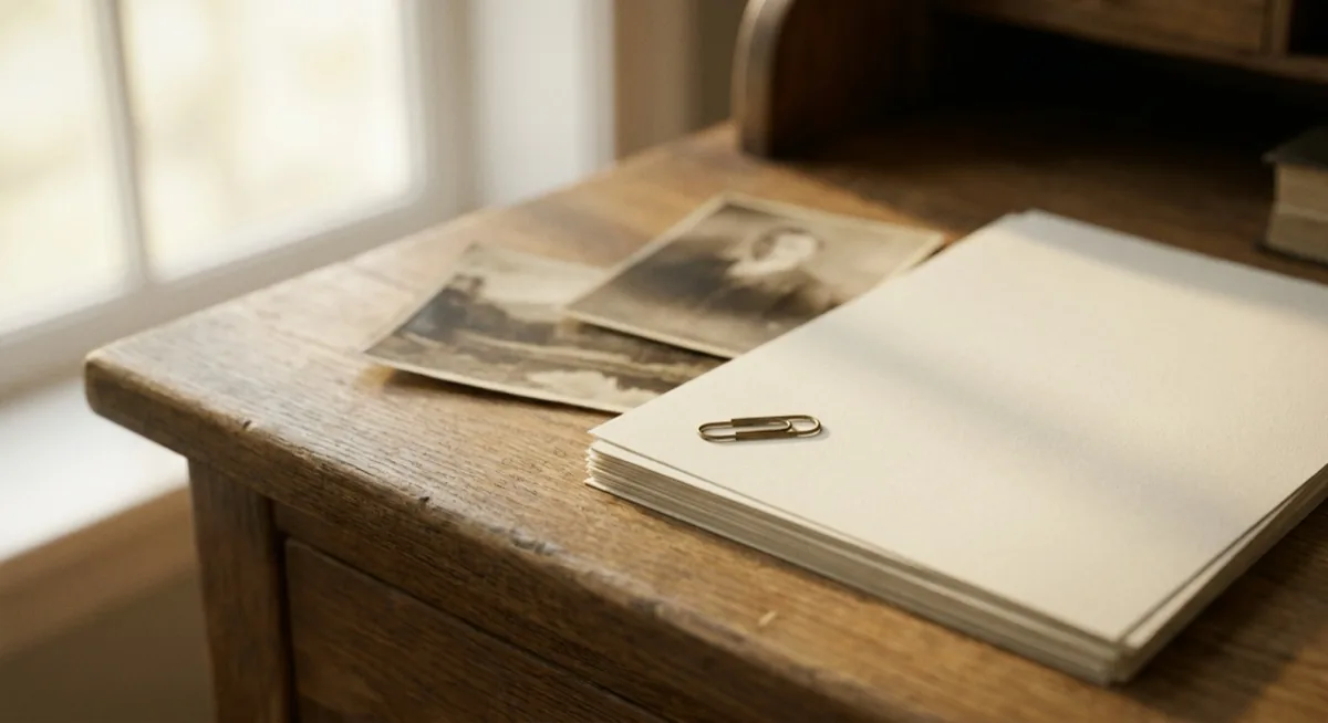 Stack of documents and photos - JPG or PDF