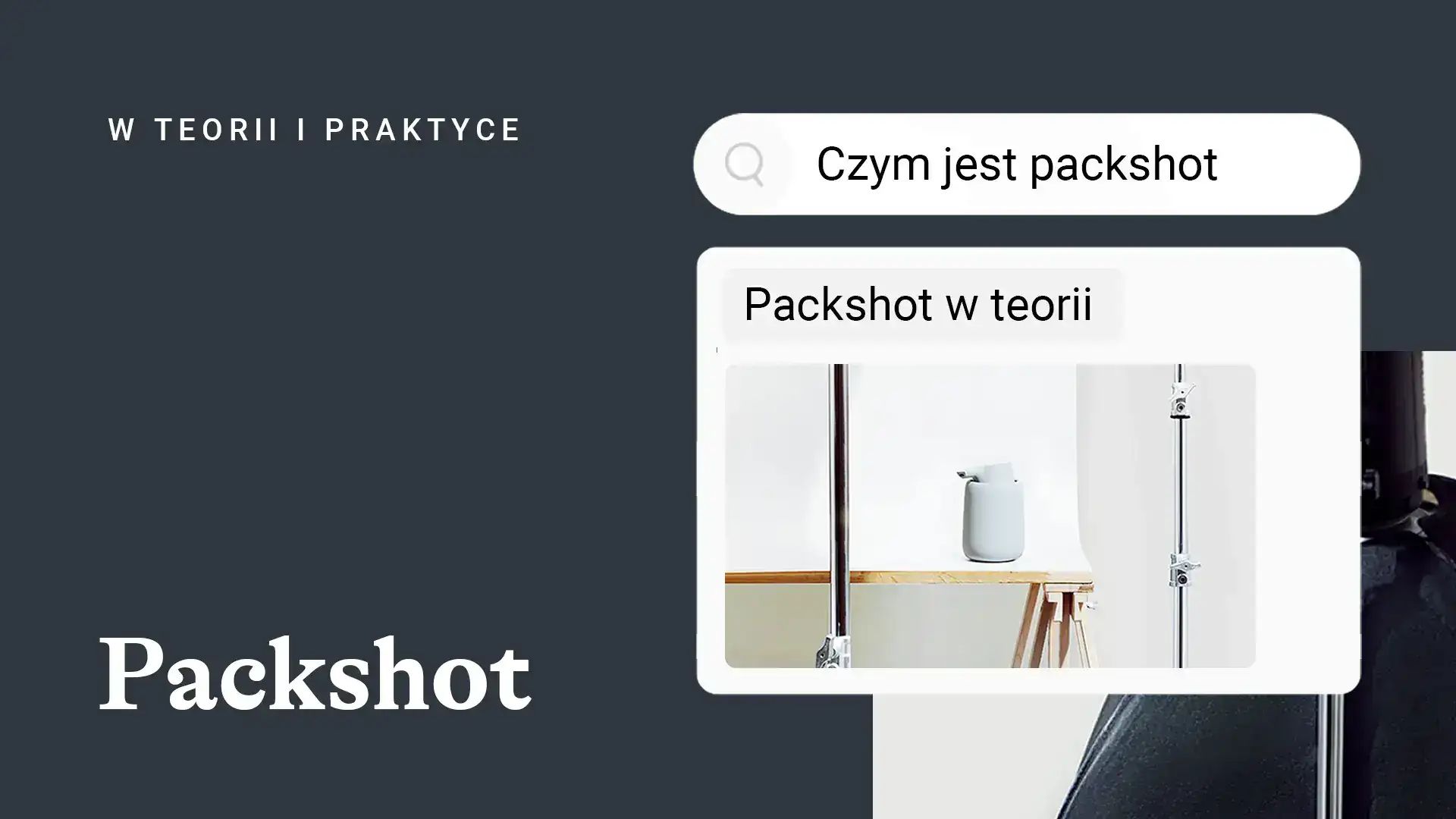 Was ist Produktfotografie Packshot