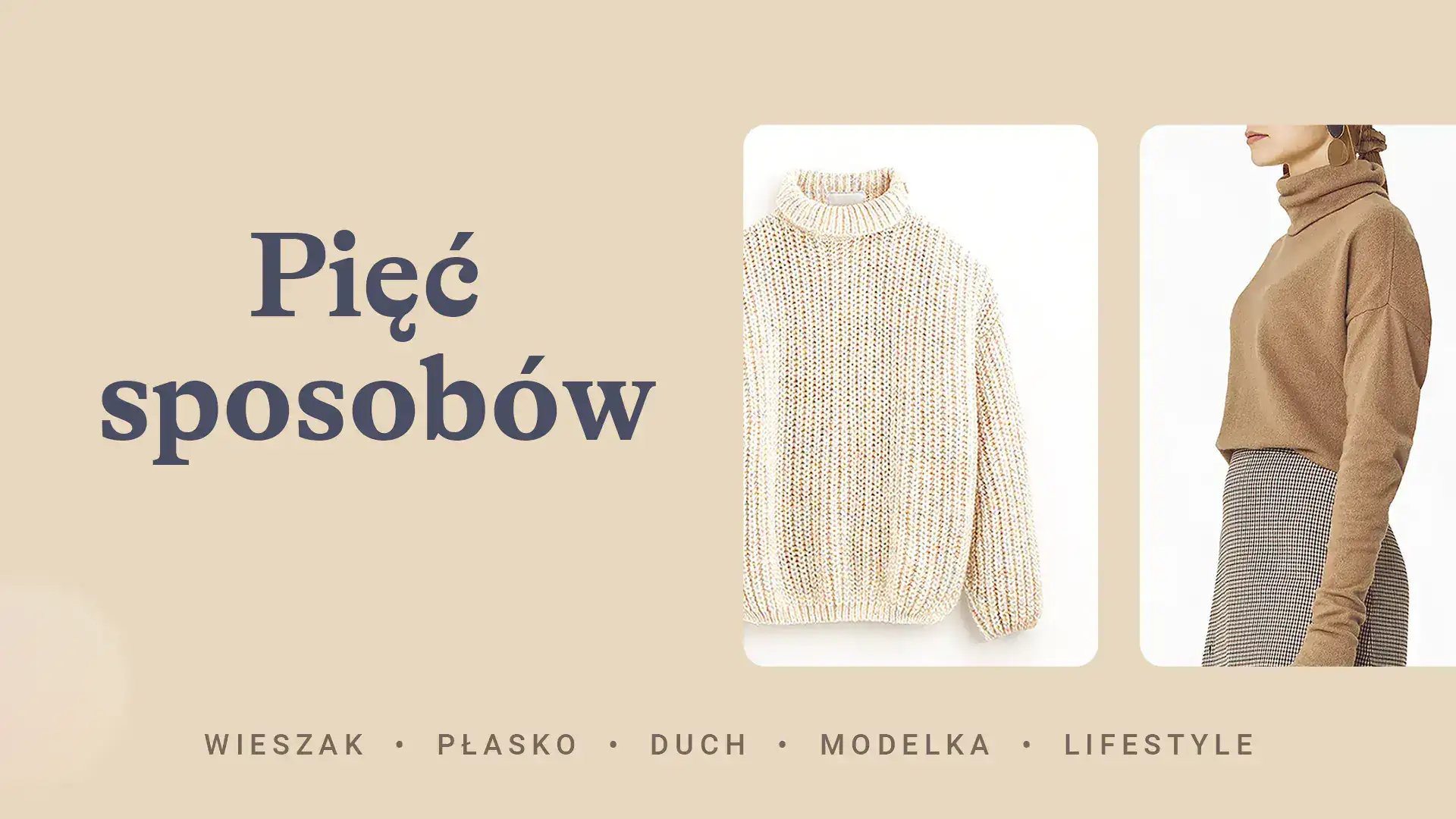 Pięć sposobów na fotografowanie odzieży