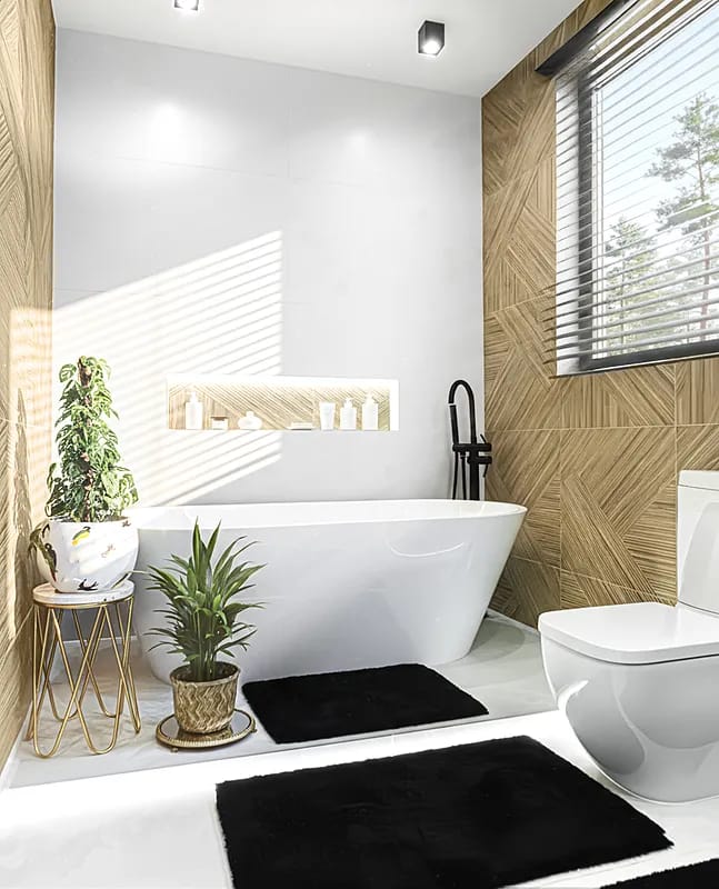 Haus für ein Fotoshooting