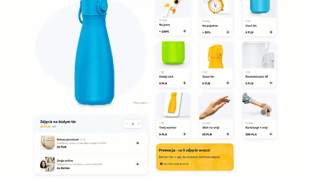 Sesja produktowa - jak zamówić zdjęcia produktów?