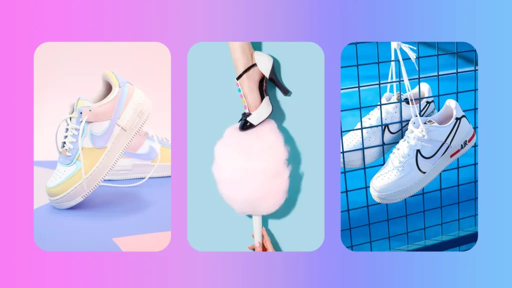 Jak ustawić buty do zdjęcia