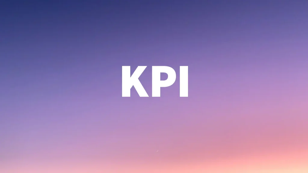 KPI - co to jest?