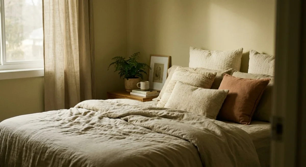 Home Staging UK 2026: Sell Your Property Faster (Complete Guide), Zdjęcie 6 Home staging bedroom - neutral palette and professional pre-sale styling