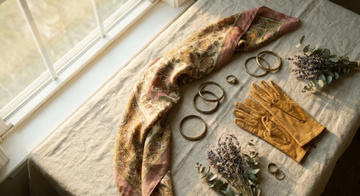 Fashion flatlay for Vinted UK 2026 - professional product photography for resellers