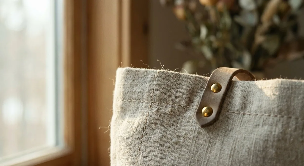 Wyostrzanie zdjęć online, Zdjęcie 3 Makro tekstury lnu - różnica między wyostrzaniem a upscalingiem